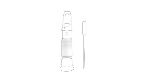 refractometer for pharmacy laboratory|refractometer drawing easy.